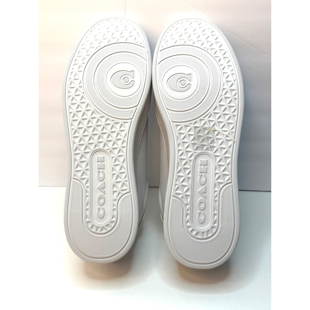 COACH Men's High Line Leather Sneaker
Optic White Size 12D NWT/BOX - Picture 6 of 10